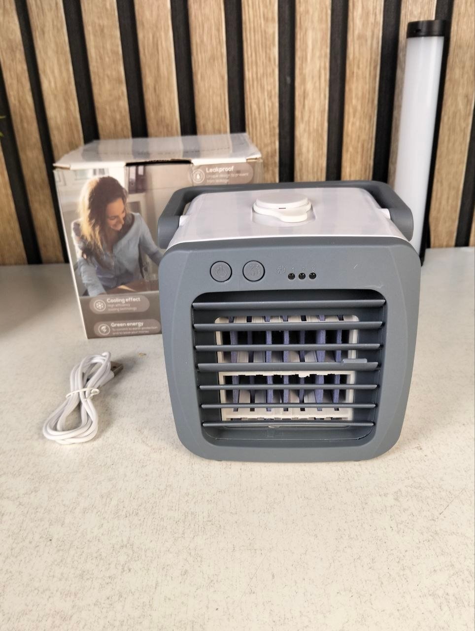 ⁦Climatiseur Portable Silencieux avec Minuterie Programmable et Filtre Lavable - مكيف الهواء المحمول الذكي والموفر للطاقة لغرف النوم والمكاتب⁩ - الصورة ⁦2⁩