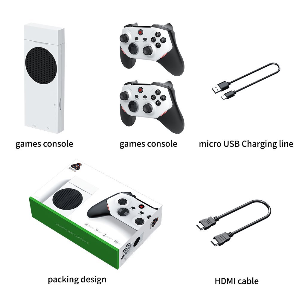 ⁦Console Game Stick Retro 4K M88 avec 30000+ Jeux et 2 Manettes Sans Fil - جهاز ألعاب الفيديو ريترو⁩ - الصورة ⁦10⁩