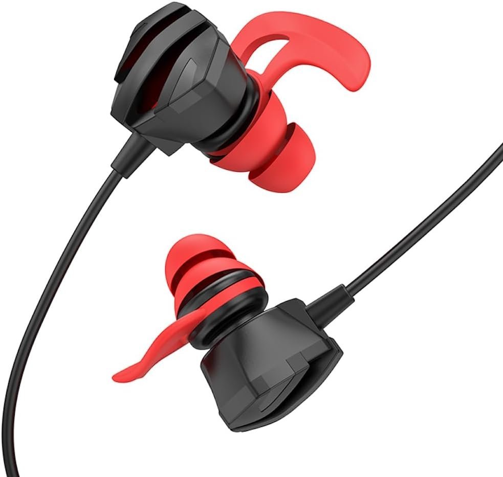 Écouteurs de jeu filaire intra-auriculaire avec microphone E-Sport Hoco M105 - سماعات ألعاب إحترافية مع ميكروفون - الصورة 10