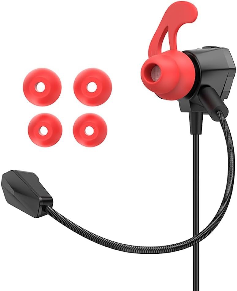 Écouteurs de jeu filaire intra-auriculaire avec microphone E-Sport Hoco M105 - سماعات ألعاب إحترافية مع ميكروفون - الصورة 5