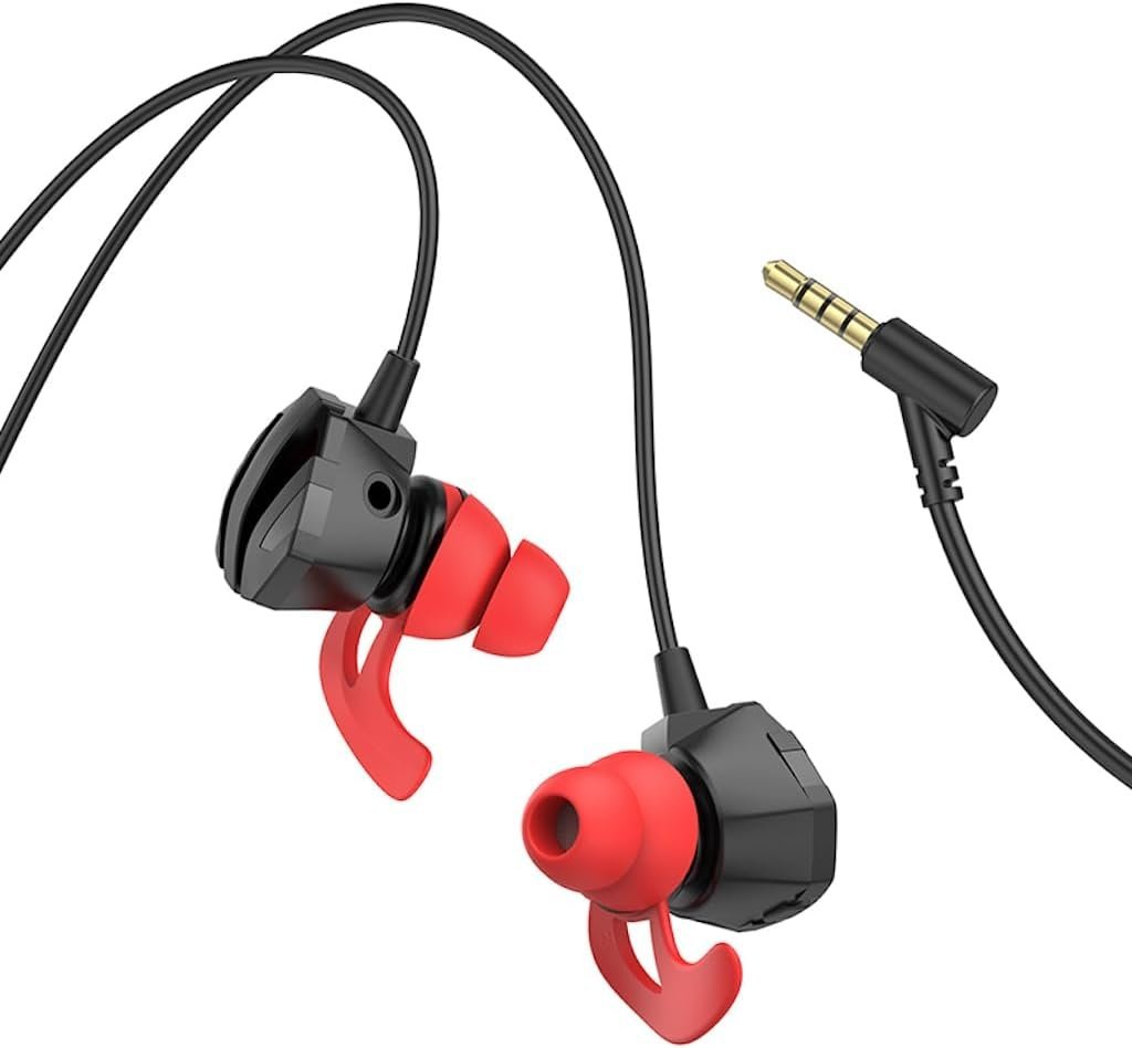 Écouteurs de jeu filaire intra-auriculaire avec microphone E-Sport Hoco M105 - سماعات ألعاب إحترافية مع ميكروفون - الصورة 7