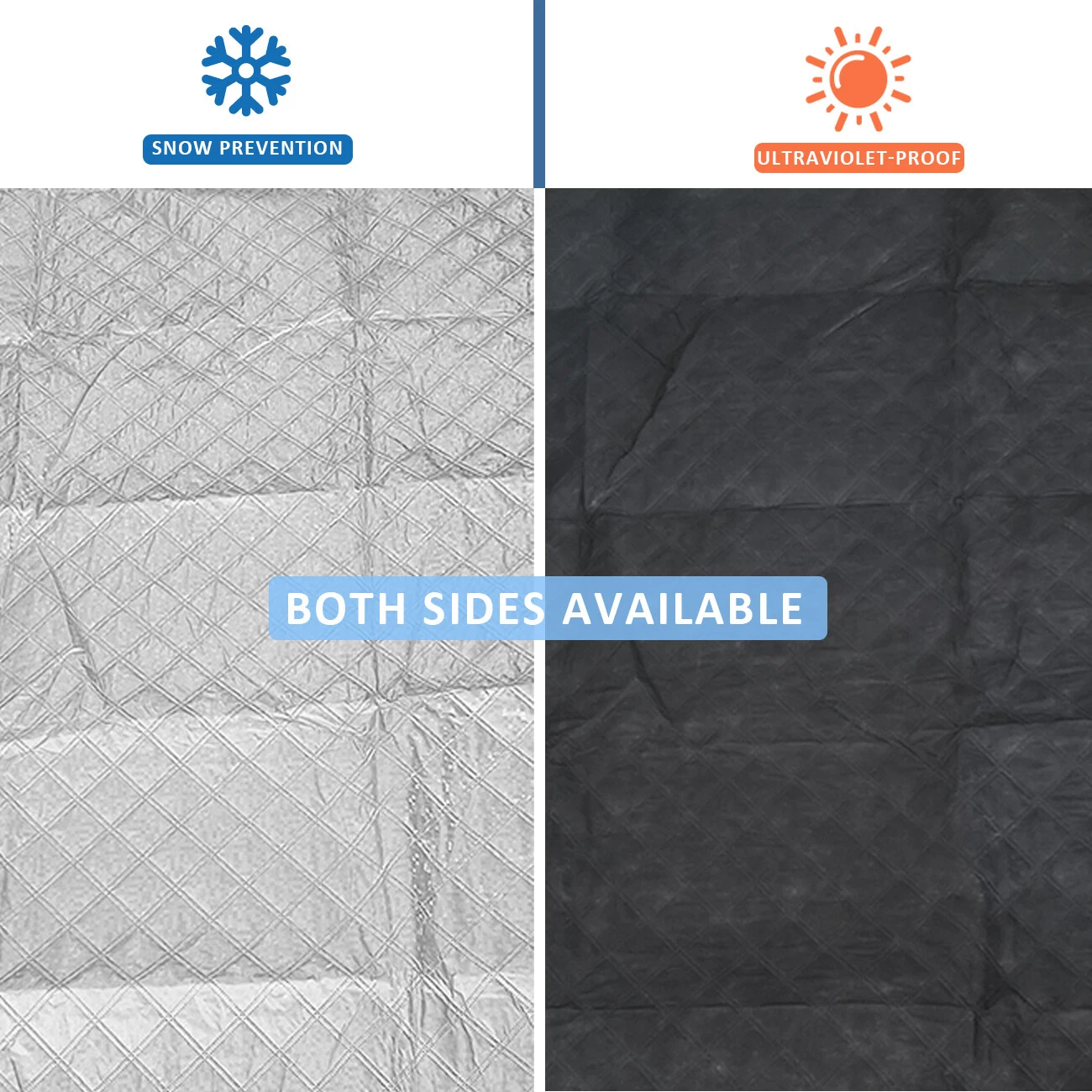 Couverture de Pare-brise Magnetique pour Voiture Toute Saison - غطاء الزجاج الأمامي للسيارة متعدد الفصول - الصورة 7