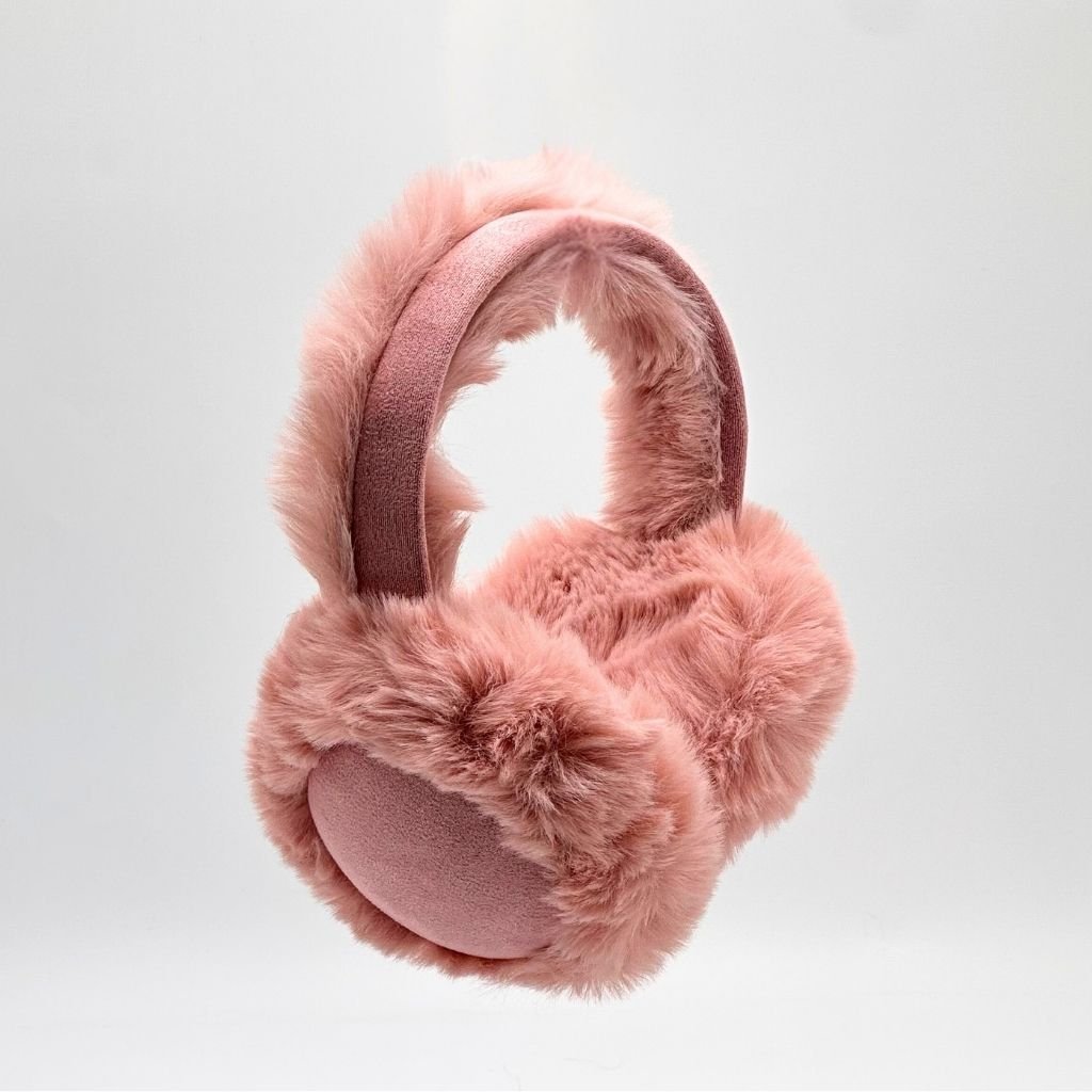 Cache-Oreilles et Casque Audio en Fausse Fourrure pour Femmes – سماعات رأس دافئة - الصورة 2