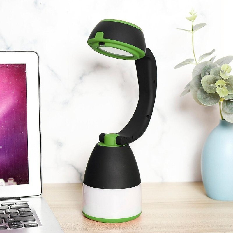 Lampe de poche 3 en 1 , bureau et camping 180 réglable , 3 modes, rechargeable avec fonction batterie externe - الصورة 2