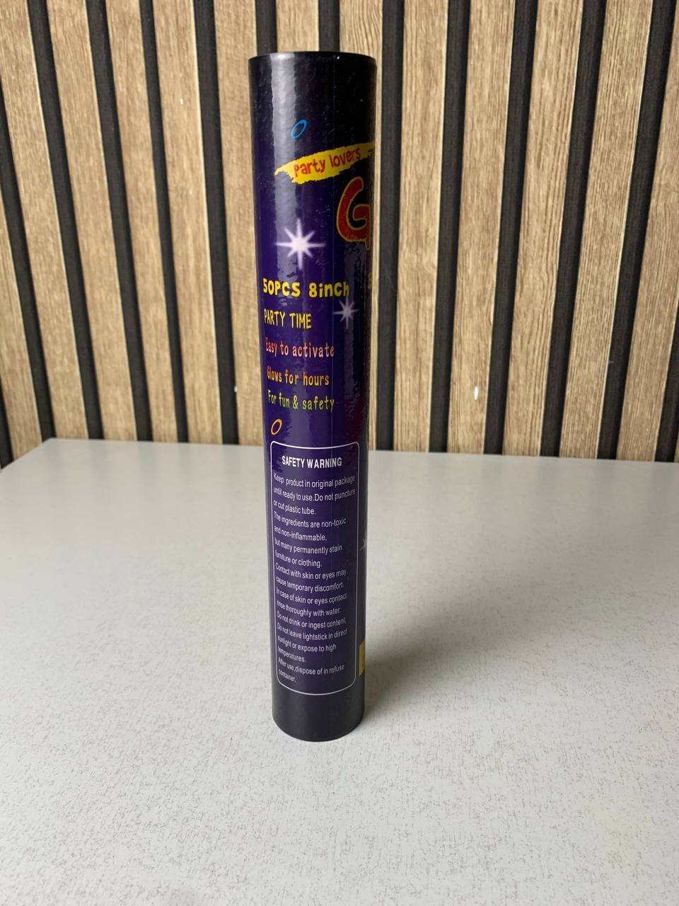 ⁦Glow Sticks Bulk Party Favors 50pcs 8inch Party Time - أساور مضيئة للحفلات⁩ - الصورة ⁦10⁩