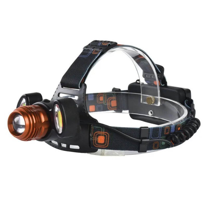 Lampe Frontale Lumineuse Sans Fil Avec 4 Modes D’eclairages Et Avec Zoom BEETRO LA-294 - الصورة 5