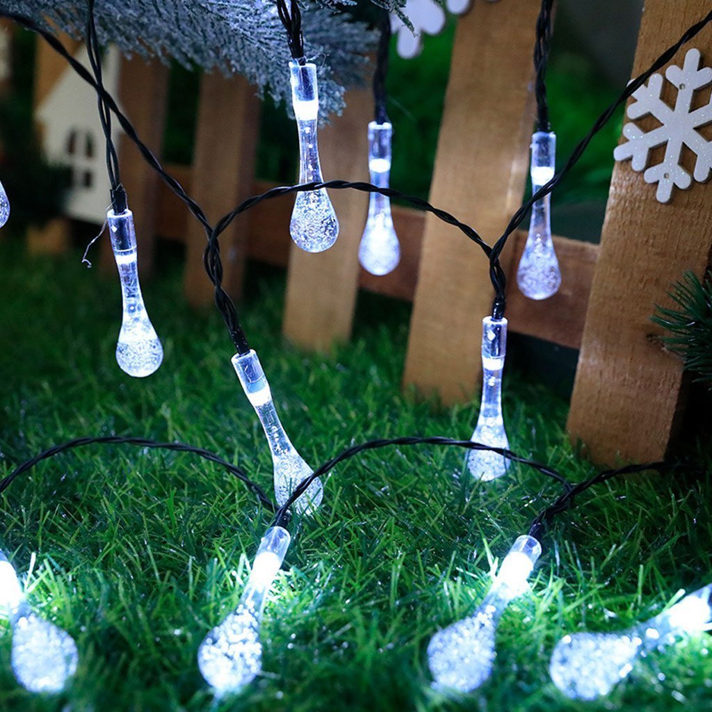 Guirlande lumineuse à 40 LED - 9 m - Branchement direct avec secteur étanche décoration idéale pour chambre (Ampoule) - الصورة 2