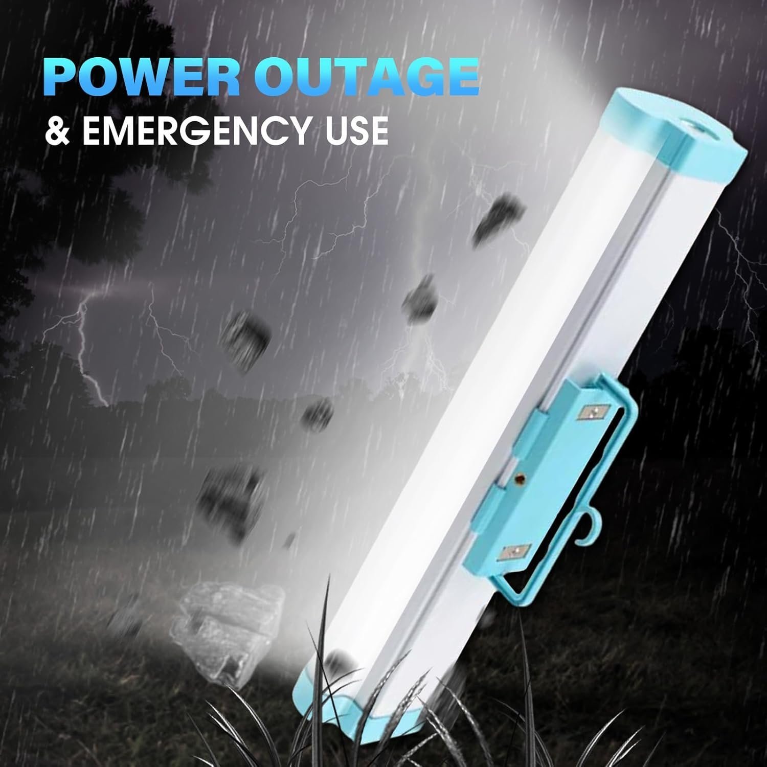 ⁦Lanterne de Camping 5-en-1 avec Power Bank PM 3000mAh - مصباح التخييم المغناطيسي متعدد المهام⁩ - الصورة ⁦5⁩