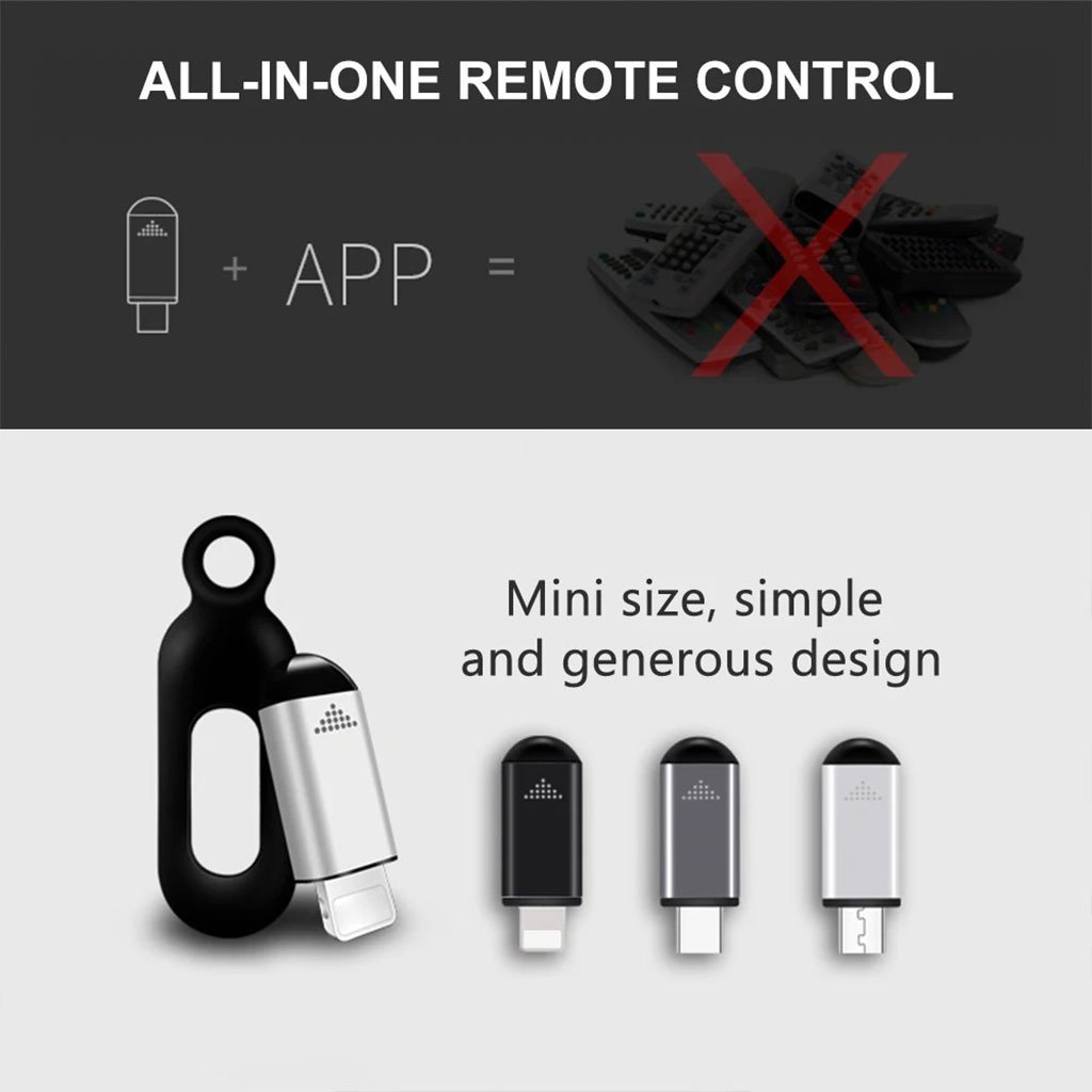 Mini Télécommande Smart infrarouge universel pour Smartphone – أداة للتحكم بالأجهزة الكهرومنزلية عن بعد - الصورة 3