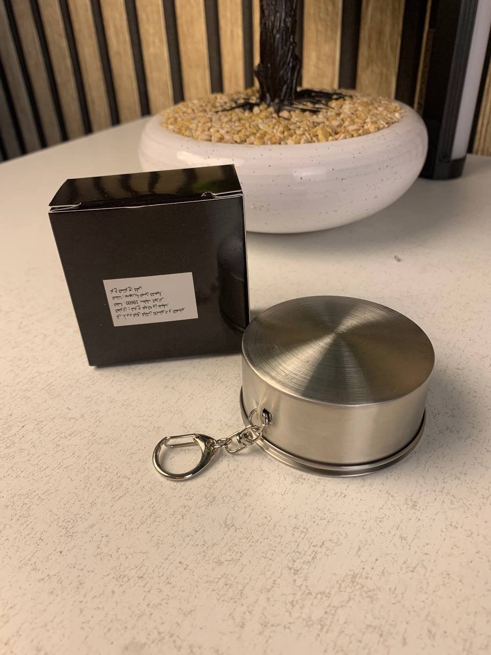 ⁦Mug de camping pratique idéal pour les boissons avec crochet de suspension - كوب مشروبات قابل للطي⁩ - الصورة ⁦13⁩