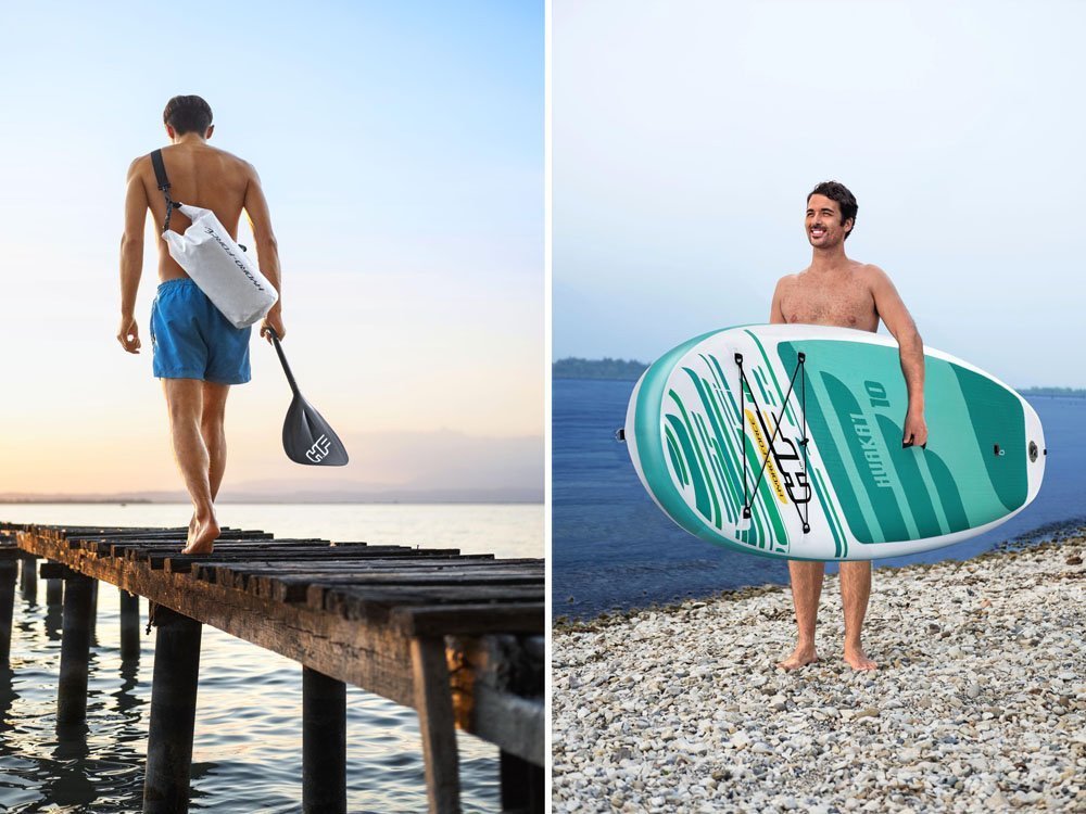 Paddle Gonflable Hydro-Force HuaKa'i 305x84cm Bestway 65346 - لوح التجديف والموج القابل للنفخ - الصورة 3