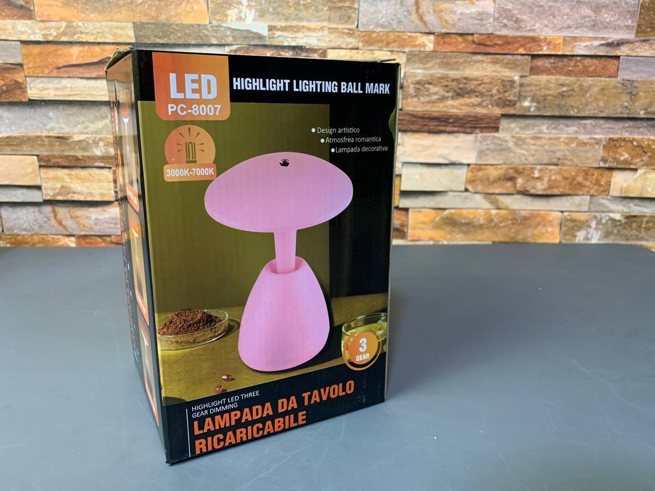 Veilleuse LED Tactile Sans Fil à Intensité Réglable avec Chargeur USB - الصورة 2