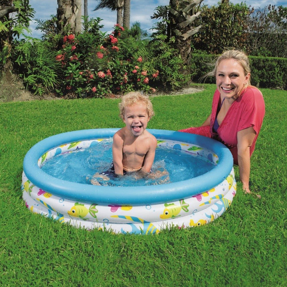 ⁦Piscine Ronde Gonflable Pour Enfants 1.02 x 0.25 m Bestway 51008⁩ - الصورة ⁦2⁩