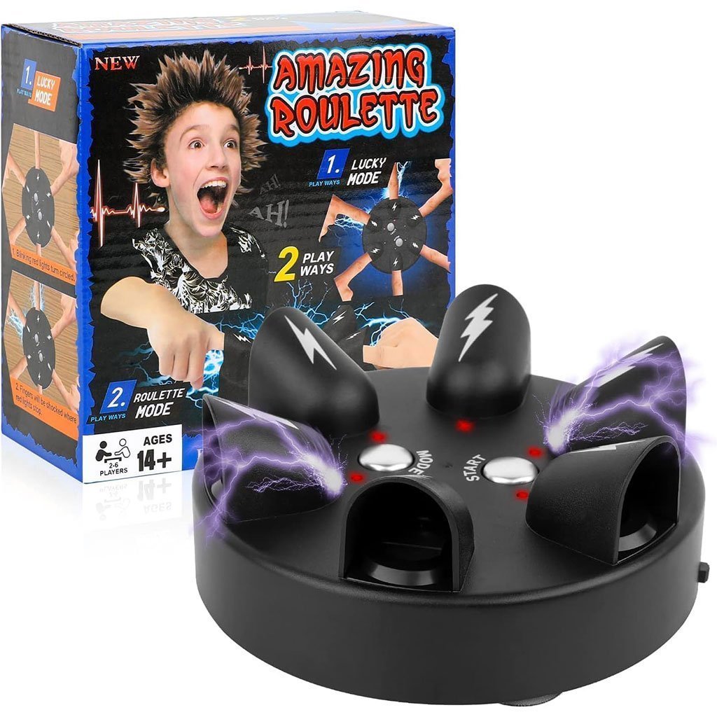 Jeu de Roulette à Choc Électrique Multi-joueurs – جهاز كشف الكذب الكهربائي - الصورة 7