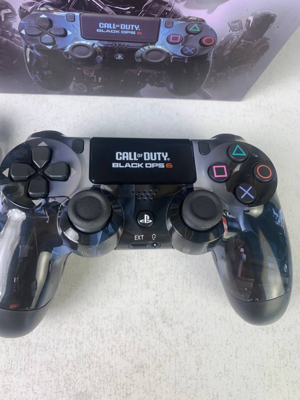 SONY DualShock Manette PS4 Sans Fil, Batterie Rechargeable (High Copy) – Edition COD BO6 - الصورة 6