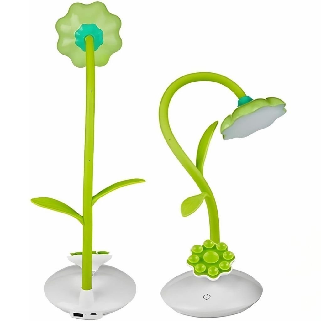 Lampe de Bureau Tournesol avec Support pour Téléphone Portable – مصباح مكتبي مع حامل للهاتف المحمول - الصورة 5