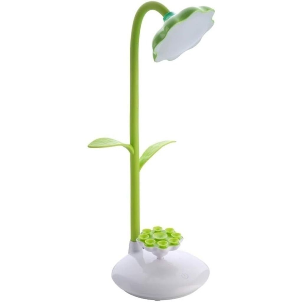 Lampe de Bureau Tournesol avec Support pour Téléphone Portable – مصباح مكتبي مع حامل للهاتف المحمول - الصورة 2