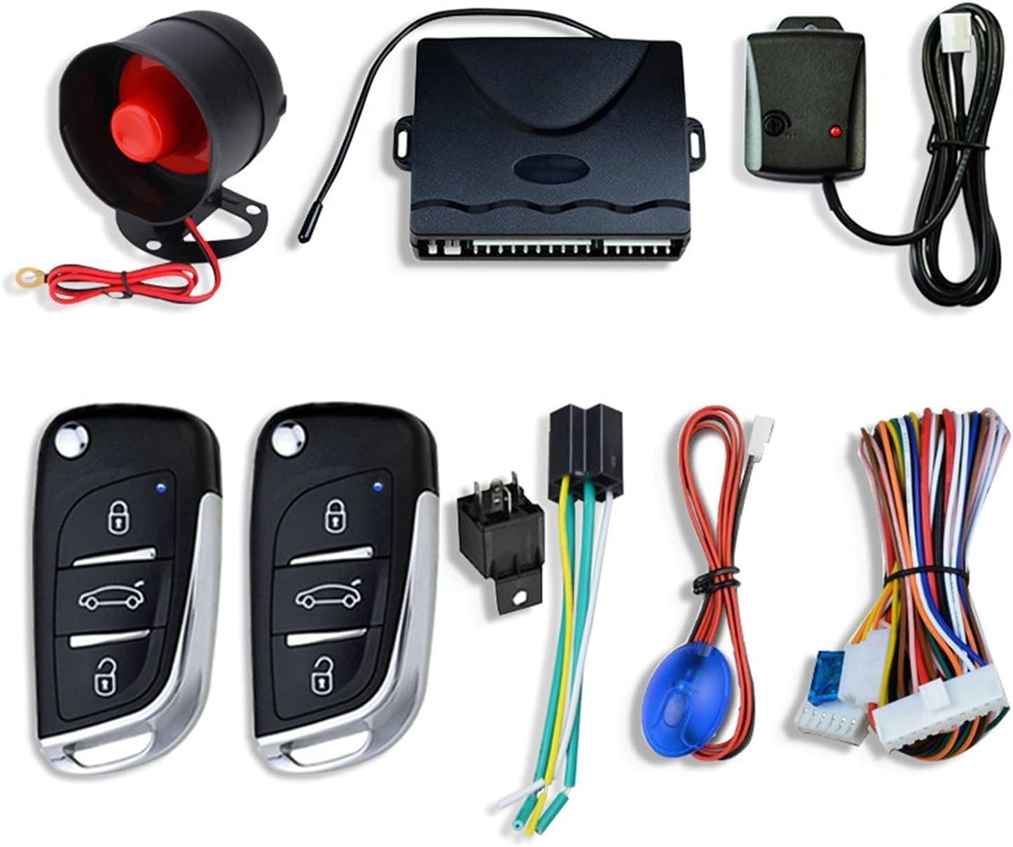 ⁦Système d'Alarme de Voiture Anti-Vol Centralisé avec Anti-Carjacking - نظام إنذار وأمن السيارات الذكي مع ميزة التثبيت المركزي والتحكم عن بعد⁩ - الصورة ⁦5⁩