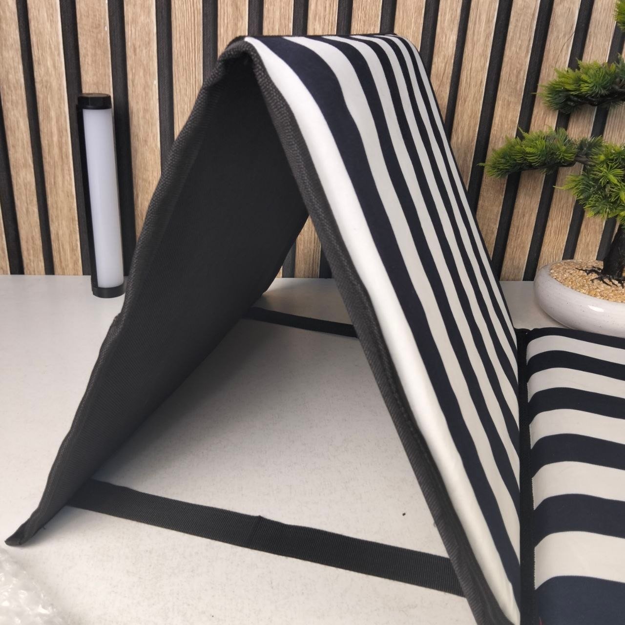 Tapis de Plage Pliable avec Dossier Réglable - حصيرة وكرسي الشاطئ القابل للطي مزود بمسند ظهر - الصورة 3