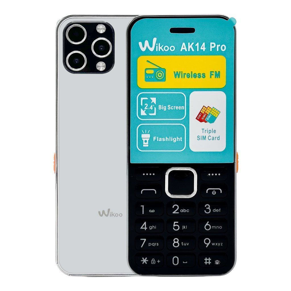 Téléphone Portable Wikoo AK14 Pro Triple SIM – هاتف نقال