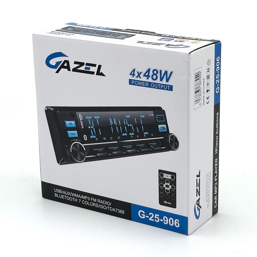 ⁦Autoradio Bluetooth Écran LCD 7 Couleurs avec Télécommande - راديو سيارة ذكي مع بلوتوث وإضاءة 7 ألوان⁩ - الصورة ⁦2⁩