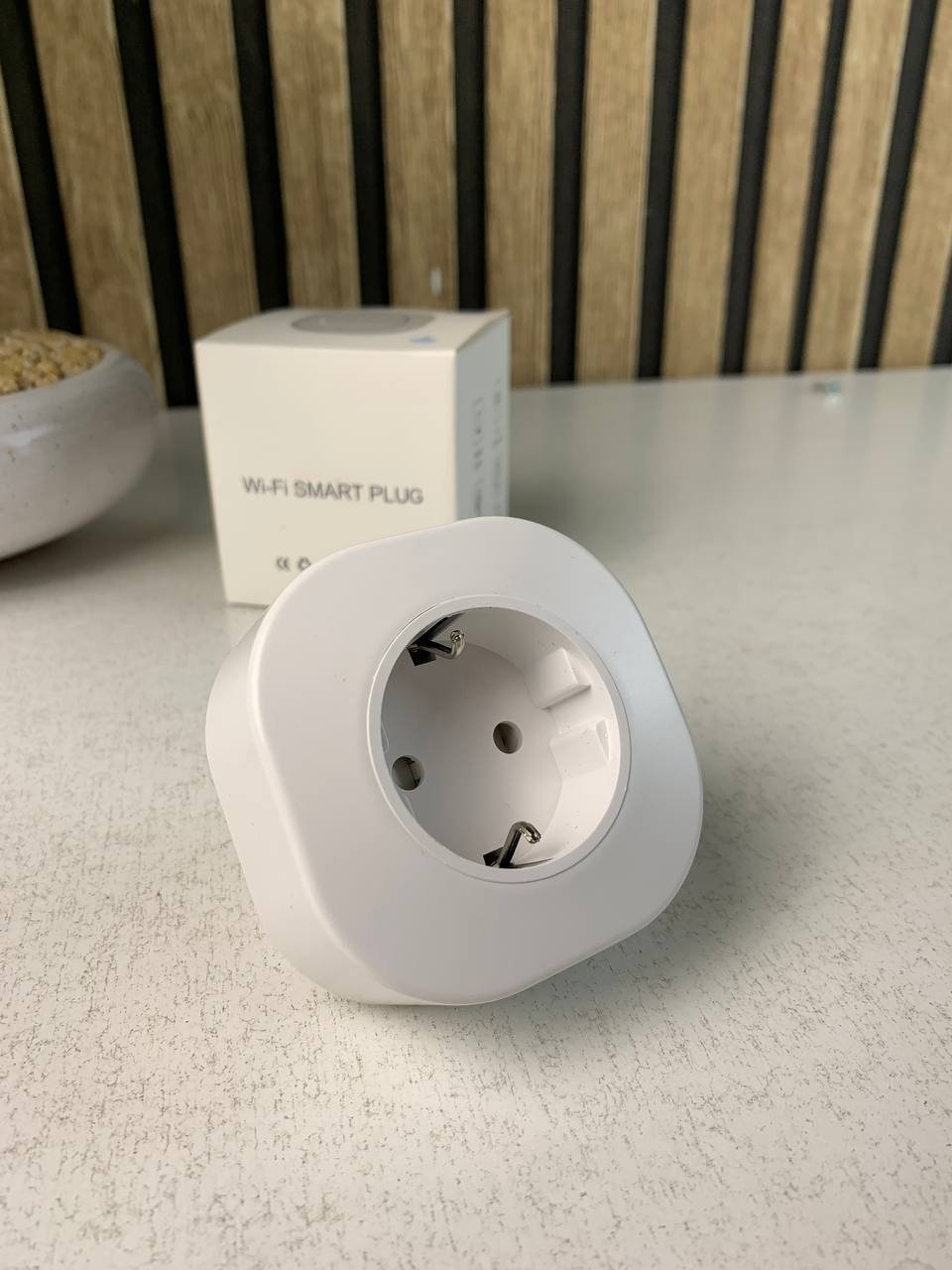 ⁦AVEL Prise intelligente WiFi avec commande vocale - مقبس طاقة ذكي (ويفي)⁩ - الصورة ⁦2⁩