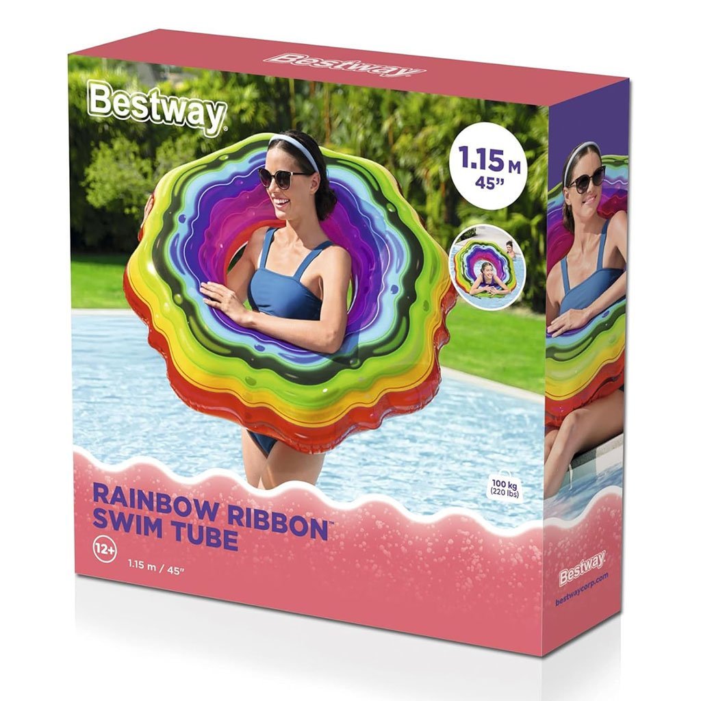⁦Bouée Gonflable Multicouleurs Pour Enfant Bestway 36163 – عوامة أطفال⁩ - الصورة ⁦6⁩