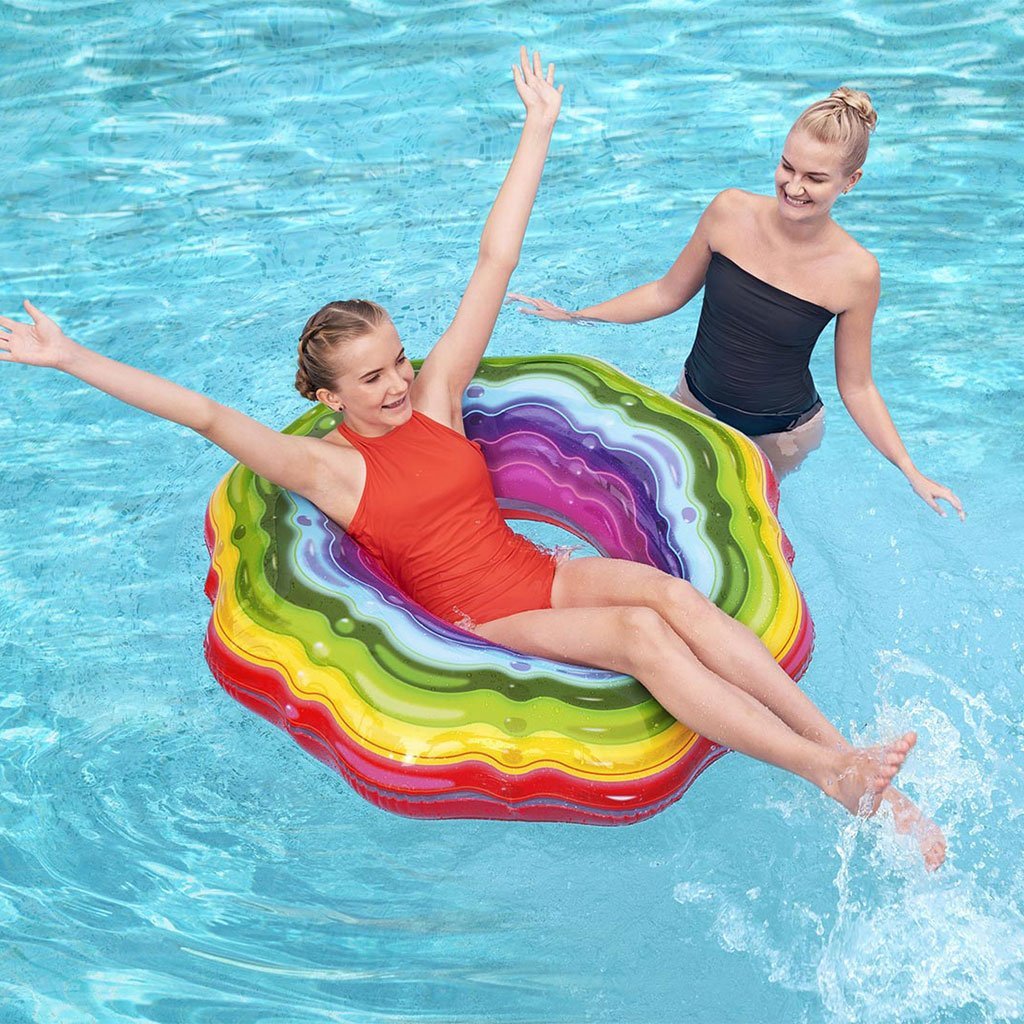 ⁦Bouée Gonflable Multicouleurs Pour Enfant Bestway 36163 – عوامة أطفال⁩ - الصورة ⁦7⁩