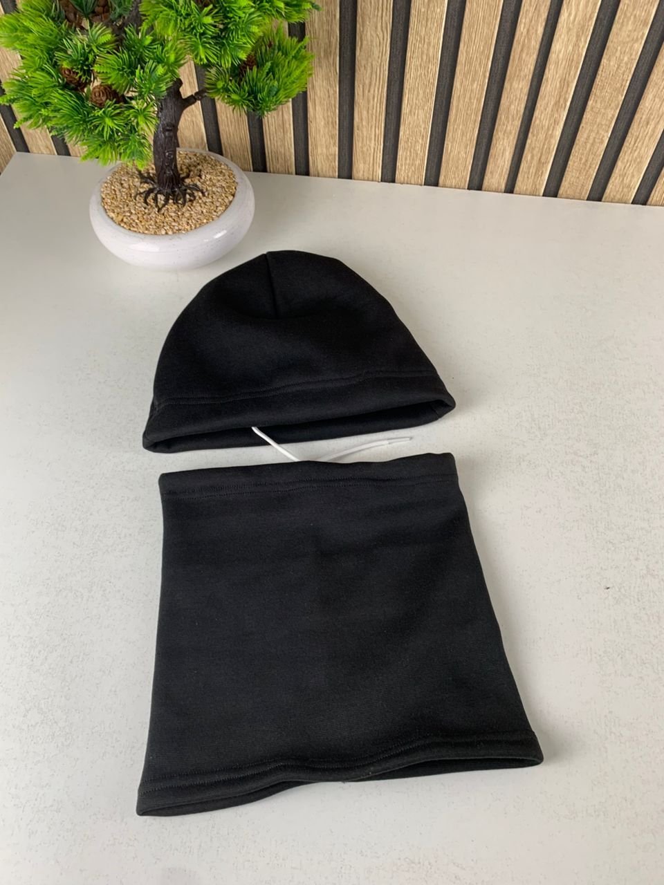 ⁦Cagoule Full-Face pour une protection complète du visage noir V2 – قناع وجه كامل⁩ - الصورة ⁦2⁩