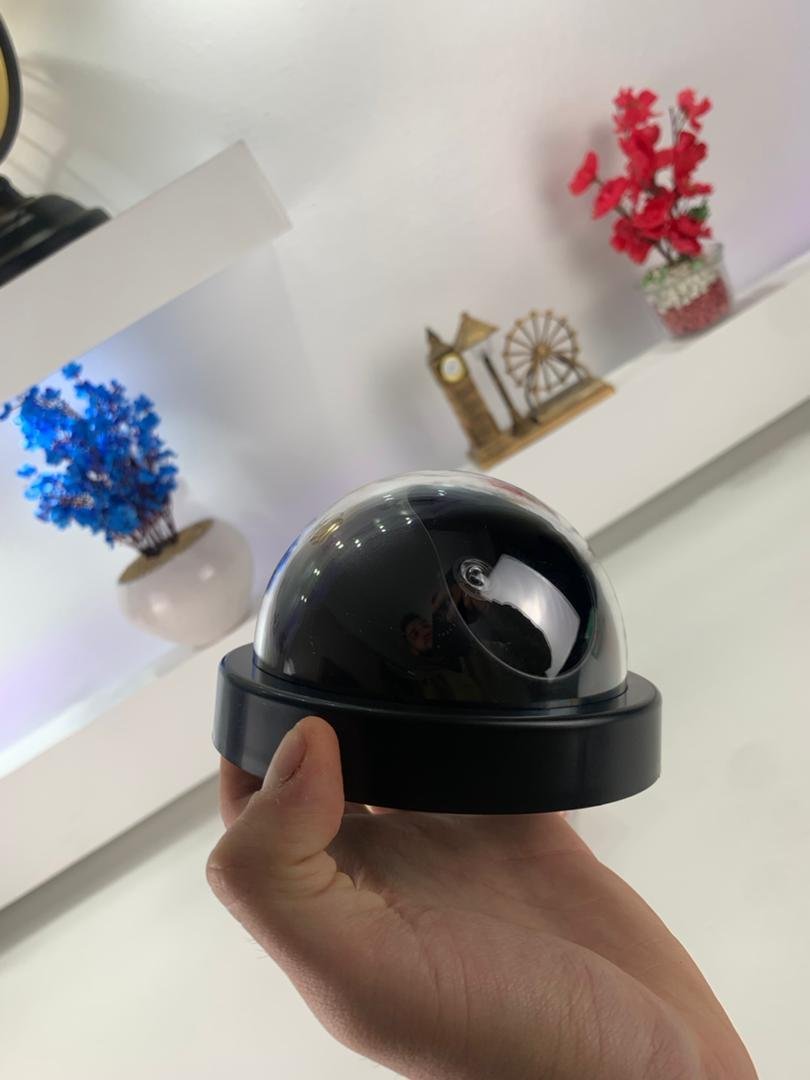 ⁦Caméra Factice de Surveillance Dôme avec LED Clignotante – كاميرا مراقبة وهمية مع ضوء⁩ - الصورة ⁦3⁩