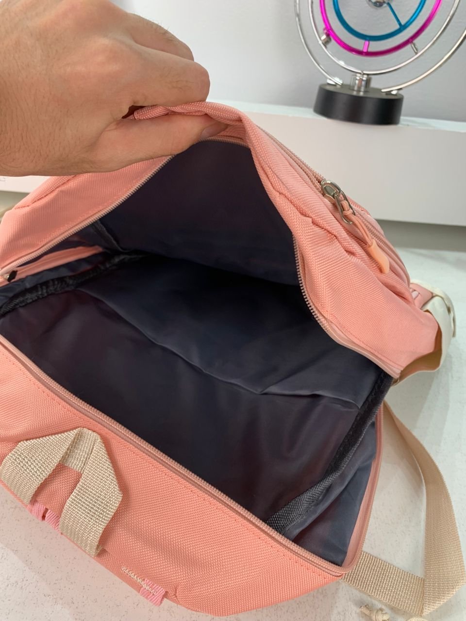 ⁦Ensemble de sacs d’école Kawai pour adolescents 5Pcs YISIYUAN Rose – محفظة 5 قطع كاواي وردي⁩ - الصورة ⁦5⁩
