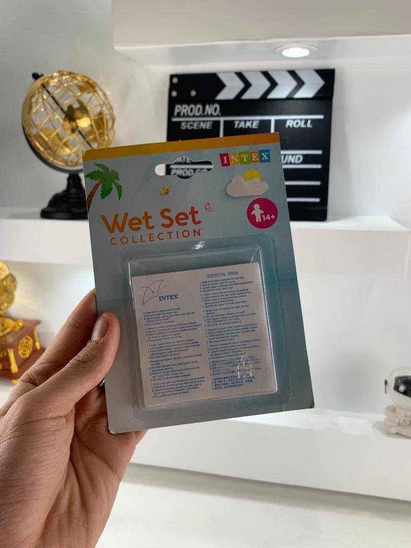 ⁦Intex Kit de Réparation de Vinyle Plastique Humide 6Pcs – طقم لإصلاح المنتجات القابلة للنفخ⁩ - الصورة ⁦3⁩