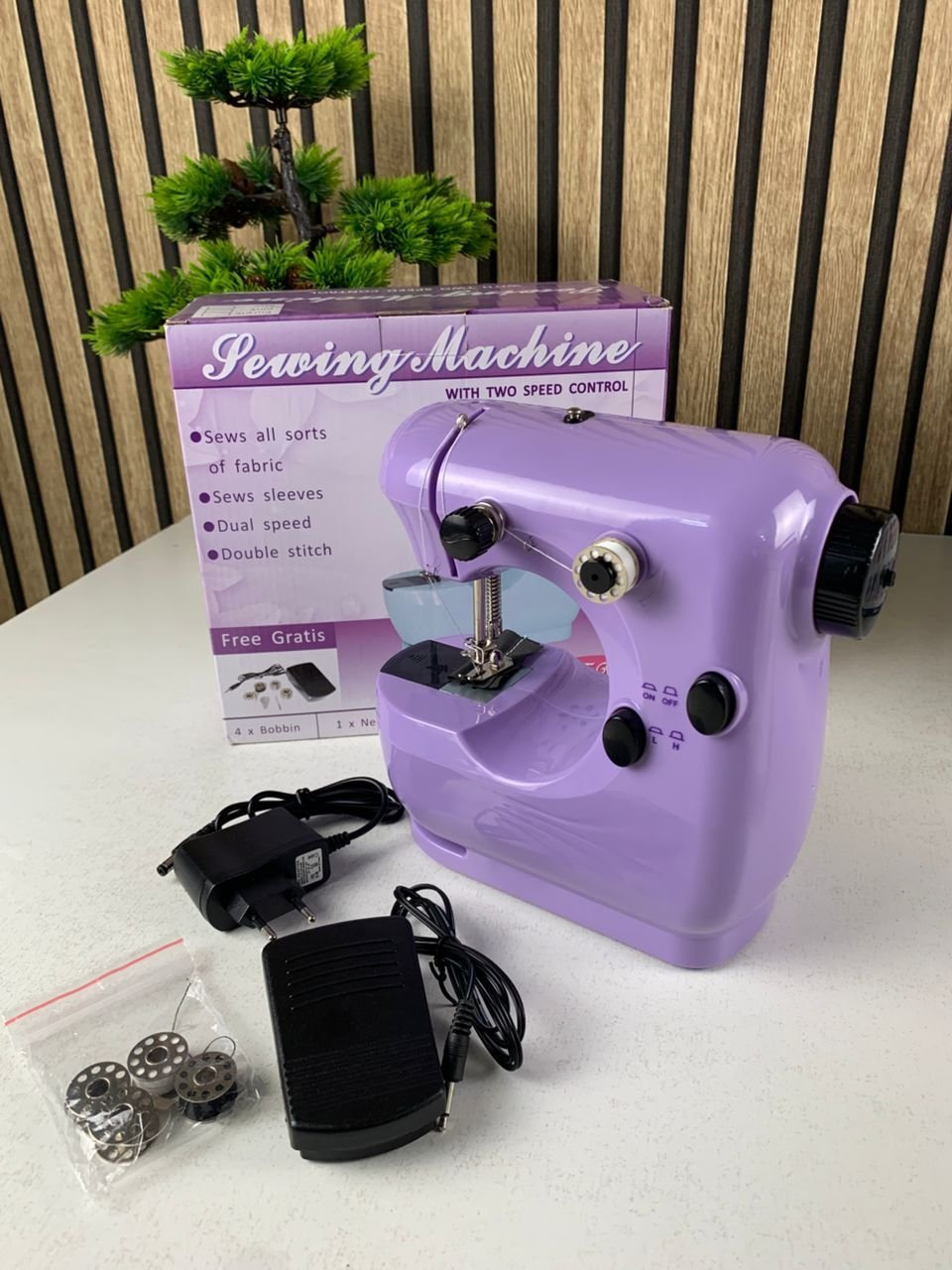 ⁦Machine à coudre électrique portable et légère JYSM-301 – آلة خياطة⁩ - الصورة ⁦2⁩
