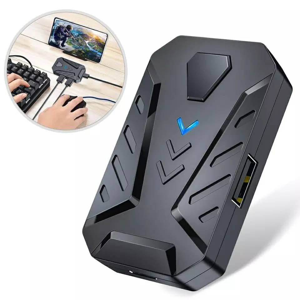 ⁦Mix Pro Clavier Souris 4en1 Pour smartphone Gaming PUBG-Fortnite⁩ - الصورة ⁦4⁩