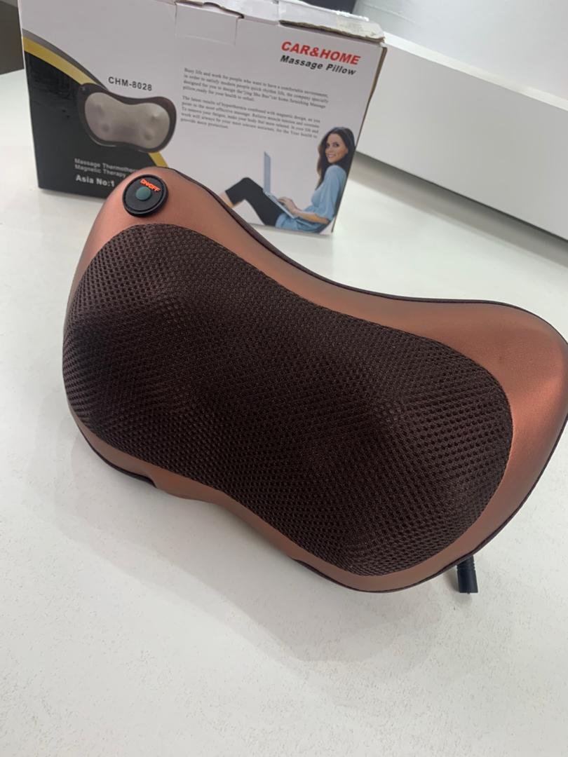 ⁦Oreiller Masseur chauffage IR وسادة تدليك كهربائية بالأشعة تحت الحمراء⁩ - الصورة ⁦4⁩