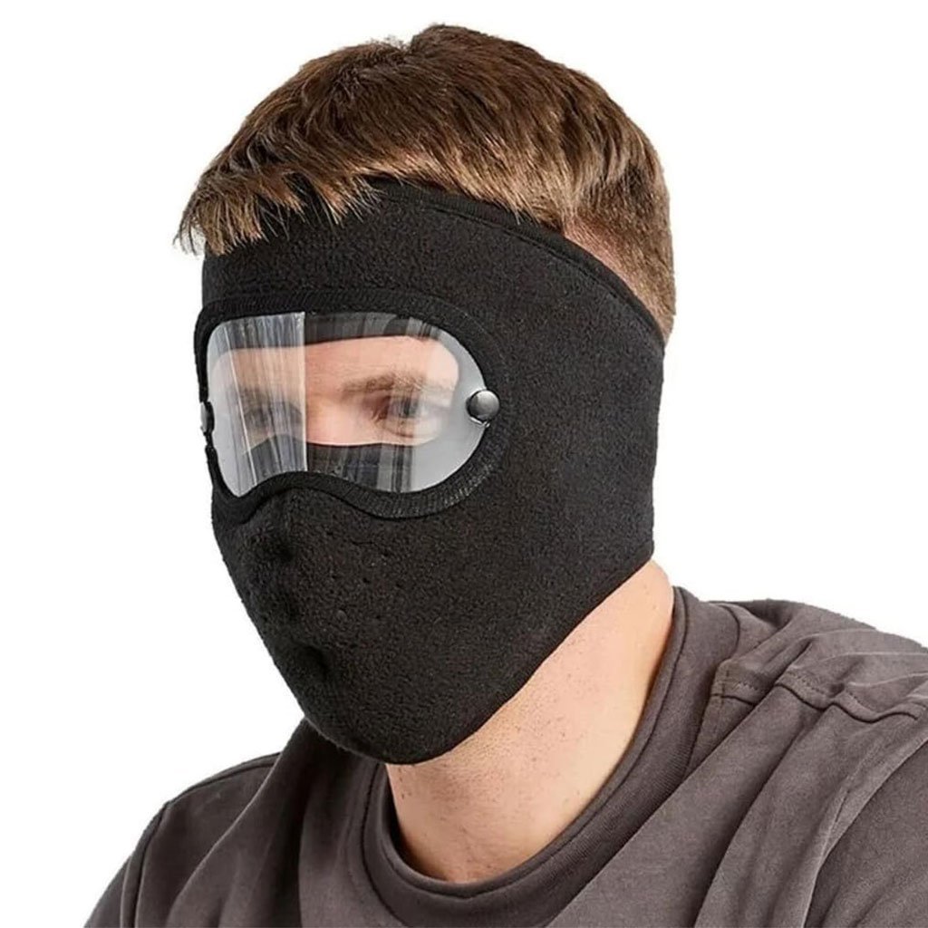 ⁦Pack-Moto  Masque air flow coupe-vent + Gants Tactique Doigt Complet  – طقم قناع وجه مع قفازات شتوية⁩ - الصورة ⁦11⁩