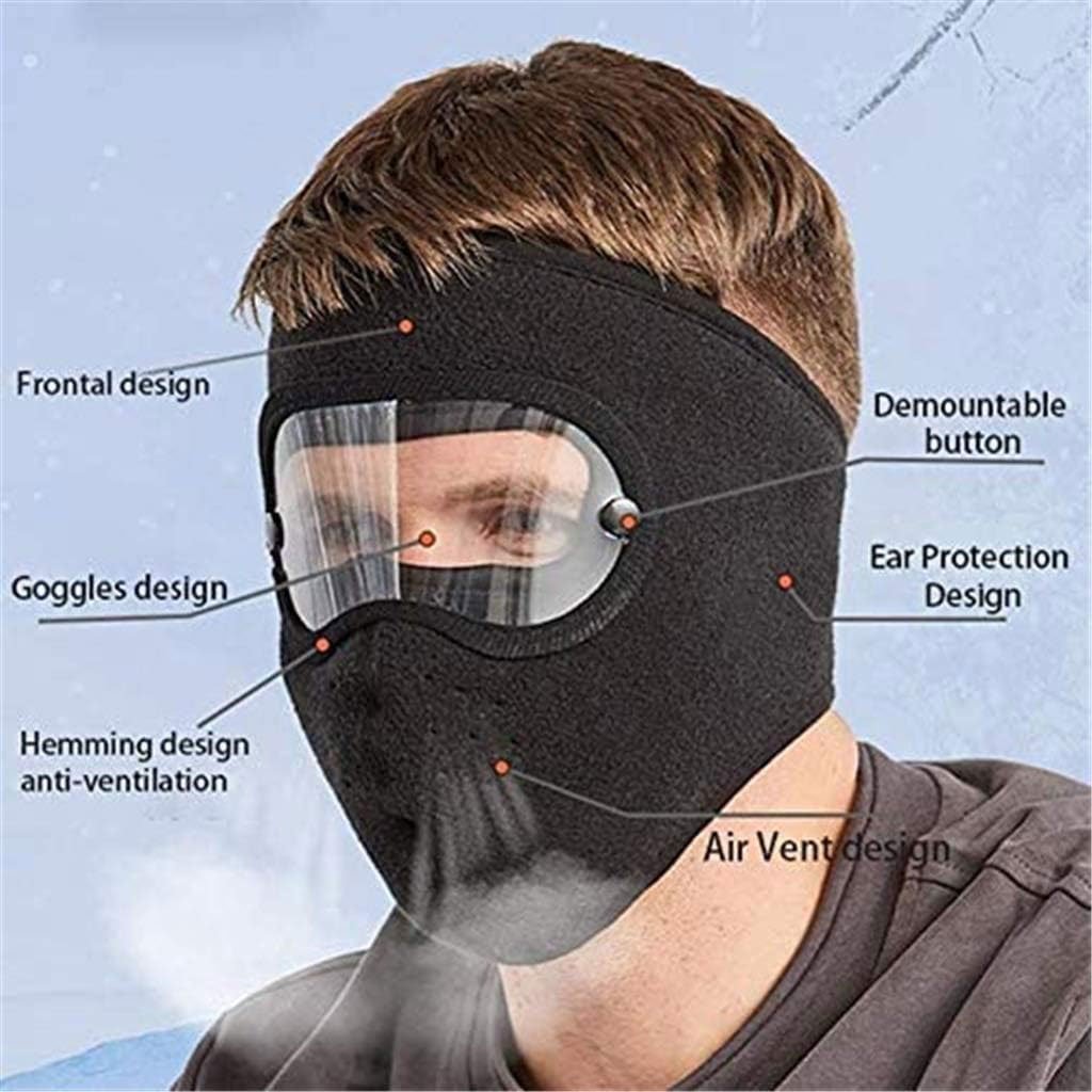⁦Pack-Moto  Masque air flow coupe-vent + Gants Tactique Doigt Complet  – طقم قناع وجه مع قفازات شتوية⁩ - الصورة ⁦3⁩