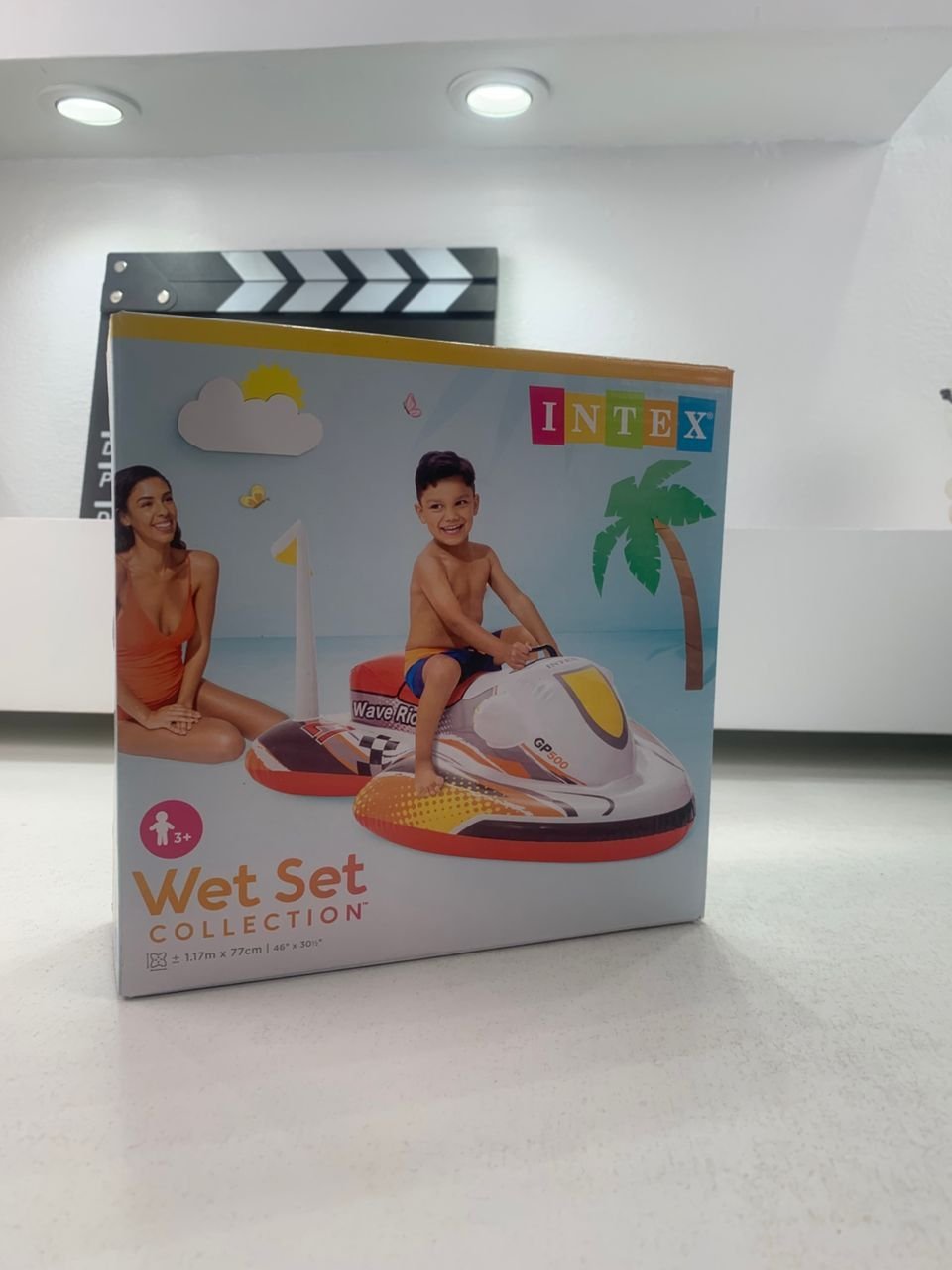 Scooter Aquatique à chevaucher 117×77 cm INTEX 57520np – سكوتر مائي للأطفال - الصورة 2
