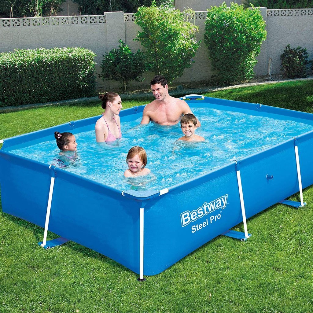⁦Steel Pro™ Piscine Rectangulaire 259 x 170 x 61cm Bestway 56403⁩ - الصورة ⁦2⁩