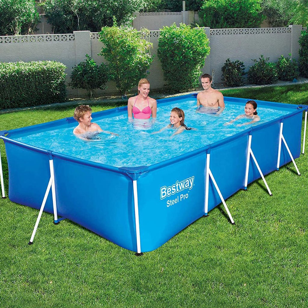 Steel Pro™ Piscine Rectangulaire 400 x 211 x 81cm Bestway - الصورة 9