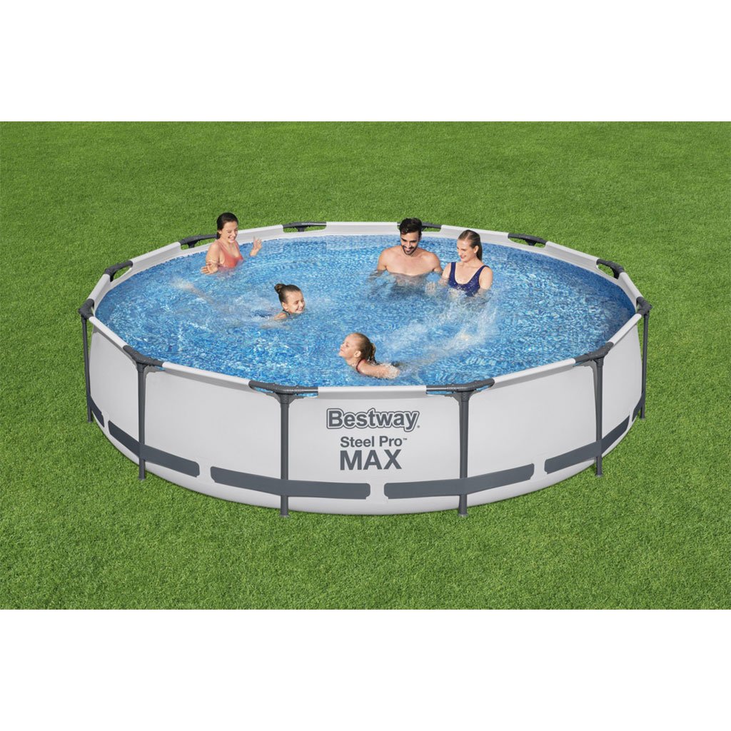 ⁦Steel Pro Max™ Piscine Ronde Avec Filtre et Pompe 366x76cm Bestway⁩ - الصورة ⁦3⁩