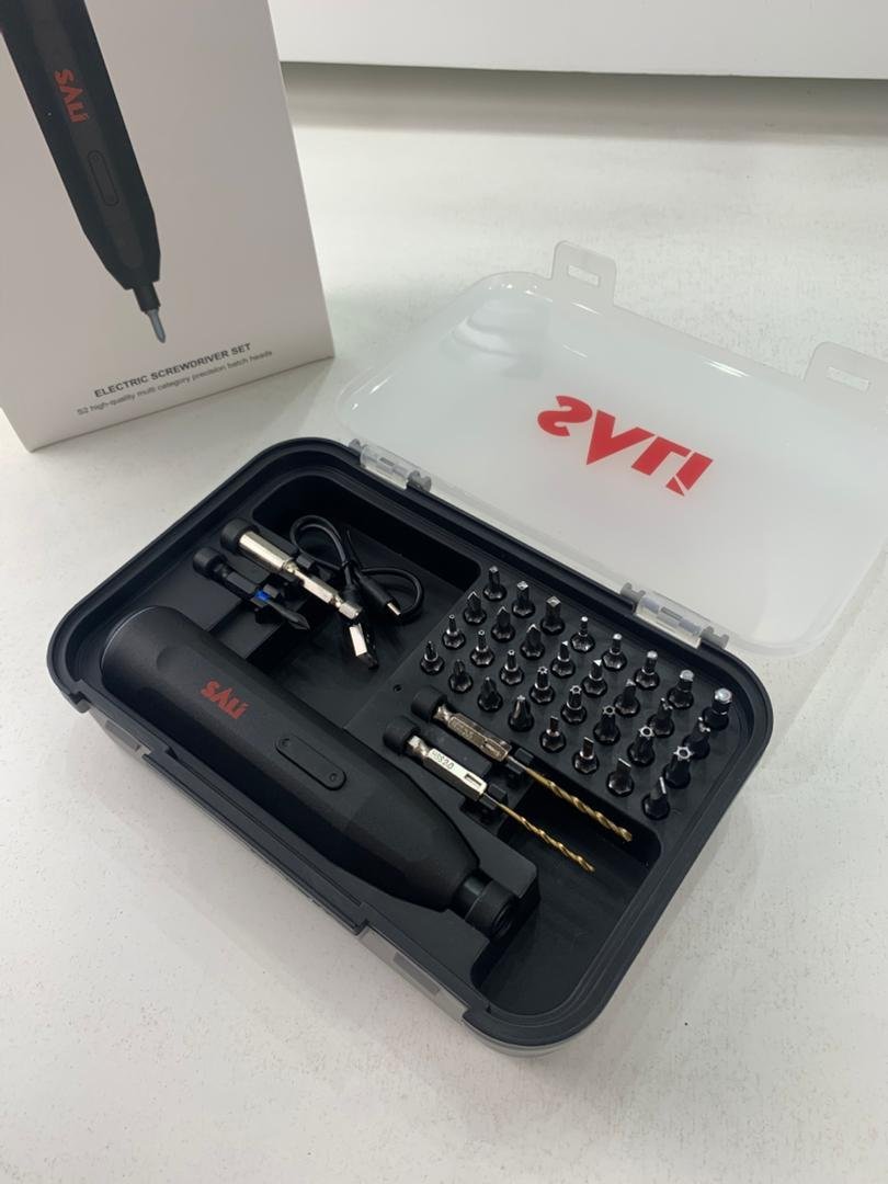 ⁦Tournevis Électrique Sans Fil SALI 39 en 1 Batterie Lithium 1200mAh – مفك براغي كهربائي⁩ - الصورة ⁦3⁩