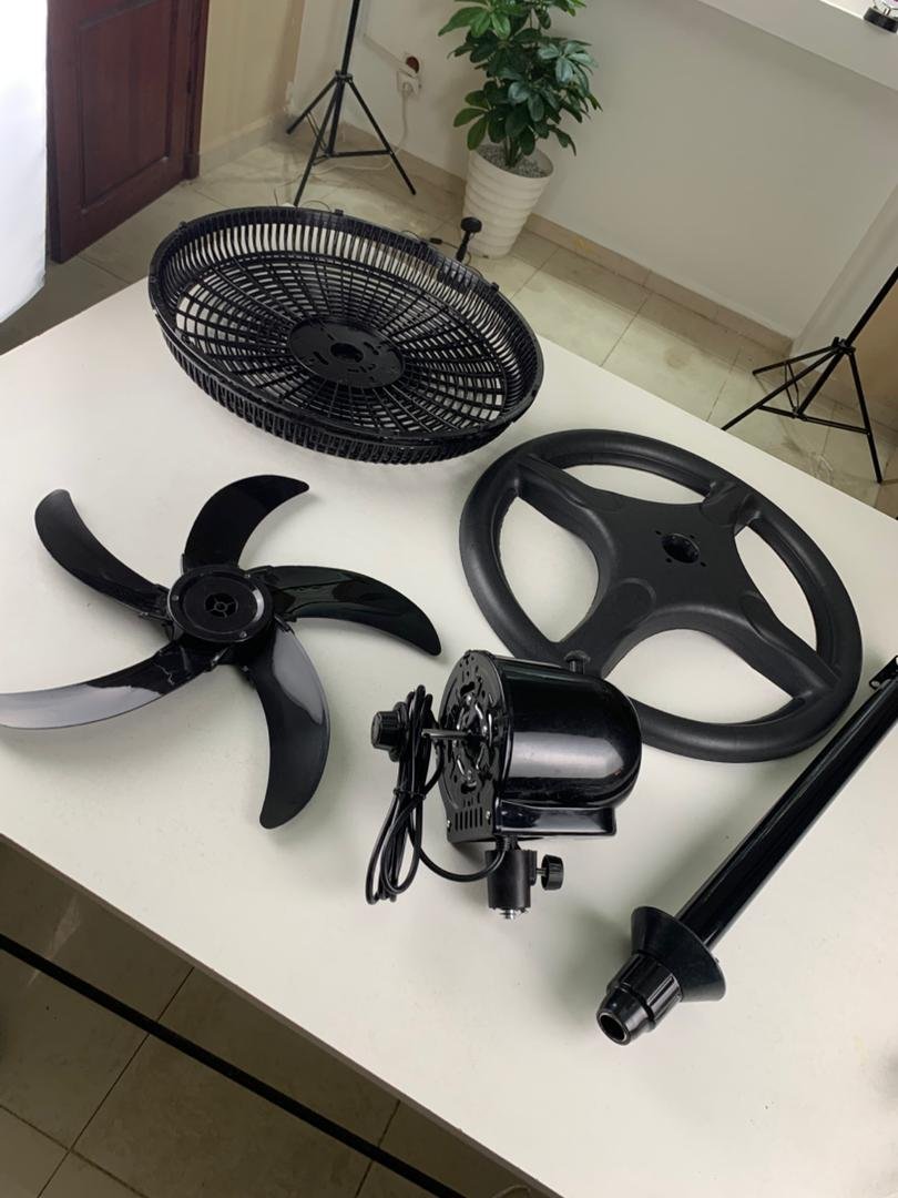 ⁦Ventilateur sur pied 40cm avec rotation à 360 degrés 3 vitesses – مروحة حجم كبير⁩ - الصورة ⁦2⁩