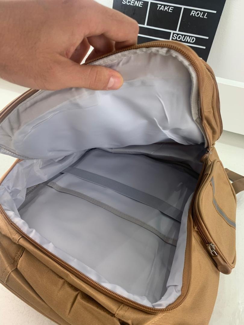 ⁦Sac à Dos Enfant pour École primaire de Haute Qualité Marron – حقيبة ظهر مدرسية للأطفال بني⁩ - الصورة ⁦5⁩