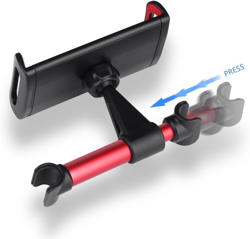⁦Support de Voiture pour Appui-Tête Tablettes et Smartphones avec Accès Chargeur - حامل هاتف وتابلت لمقعد السيارة الخلفي قابل للدوران 360 درجة⁩ - الصورة ⁦2⁩