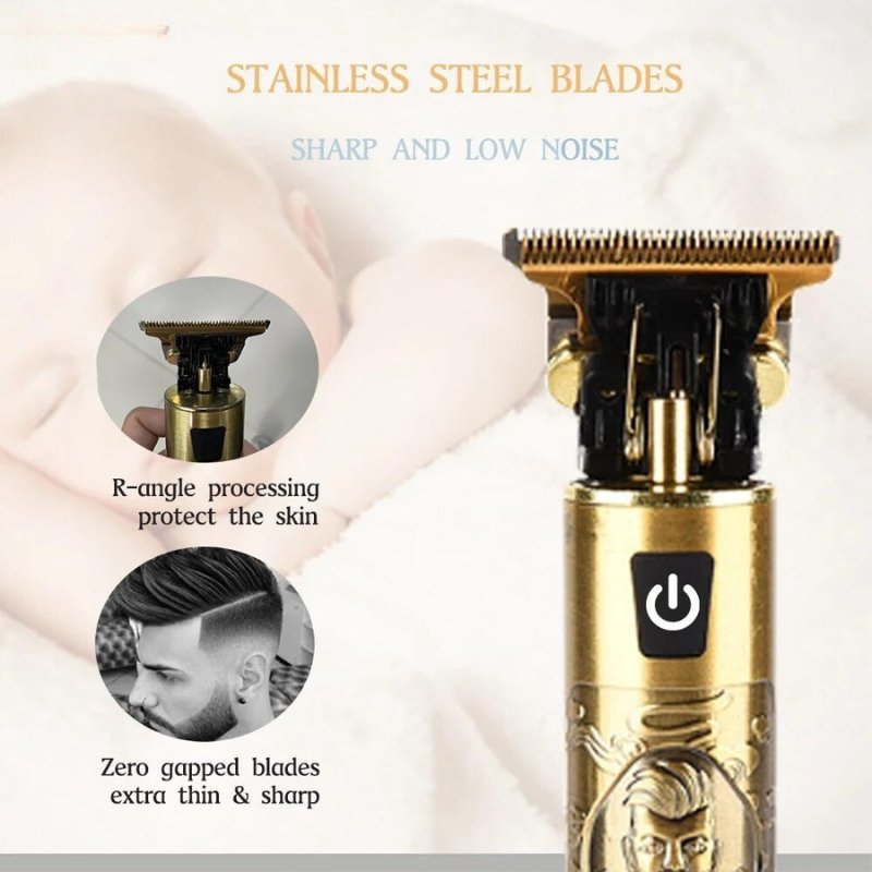 ⁦Tondeuse à cheveux professionnelle Zéro absolu , Dégradé , Low fade , Style vintage avec affichage LCD⁩ - الصورة ⁦4⁩