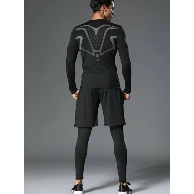 Ensemble de Sport Homme 5 Pièces Un Seul Ensemble Pour Les 4 Saison -بدلة رياضية رجالية متكاملة 5 قطع