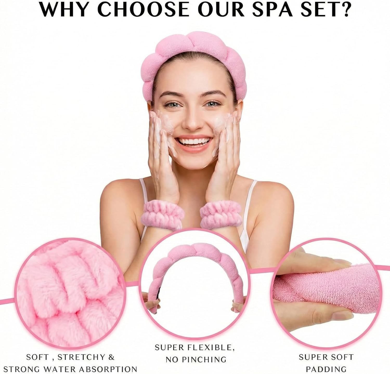 Ensemble Soin du Visage 4 Pièces pour Femmes - طقم العناية بالوجه وغسيل البشرة 4 قطع