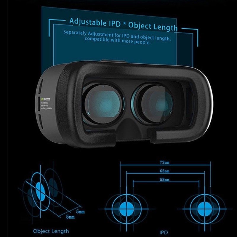 Lunettes de Réalité Virtuelle 3D VR BOX pour Smartphone - نظارات الواقع الافتراضي ثلاثية الأبعاد للهواتف - الصورة 12